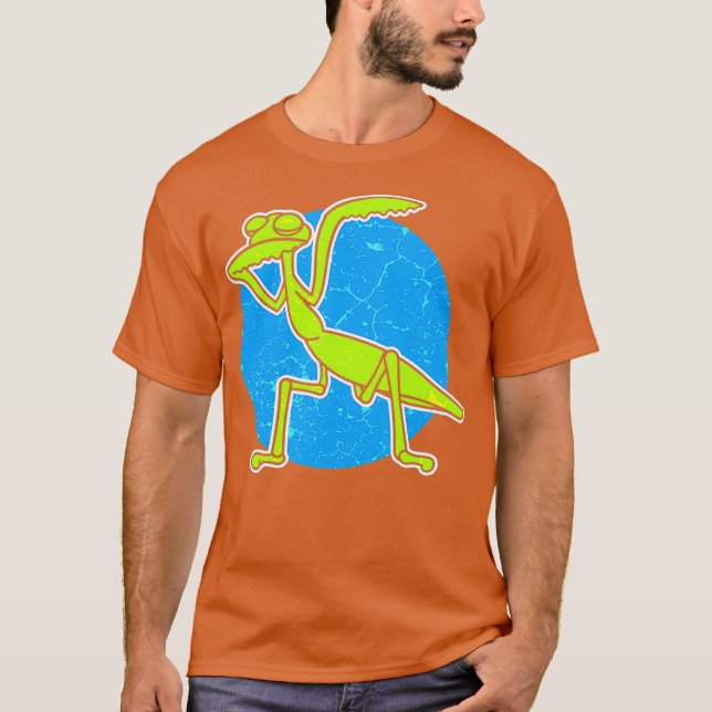 Dabbing Praying Mantis  - Funny Dab Bug Shirt (Front)