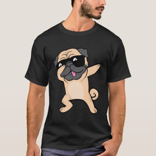 Dabbing Pug Dab Dance Youth T_Shirt