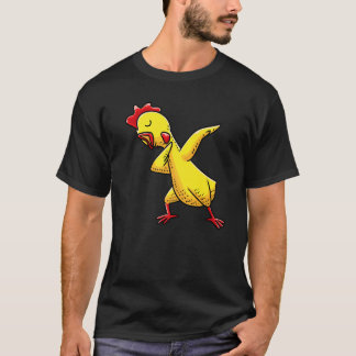 Dabbing Rubber Chicken Men Women Kids T-Shirt