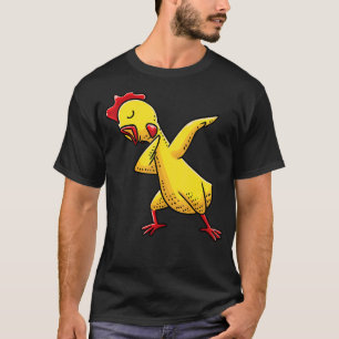 Dabbing Rubber Chicken Men Women Kids T-Shirt