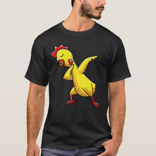 Dabbing Rubber Chicken Men Women Kids T-Shirt