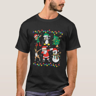 Dabbing Santa Elf Friends Christmas Dab Boys Boys  T-Shirt