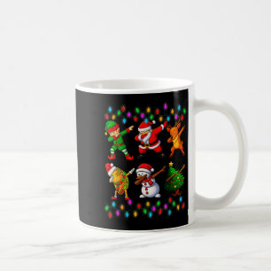 Dabbing Santa Elf Friendship Christmas Boys Kids X Coffee Mug