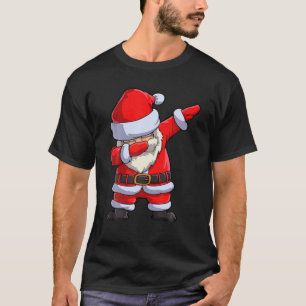 Dabbing Santa - Santa Claus Lights - Lighting Dabb T-Shirt