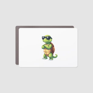 Dabbing Sea Turtle Animal Lover Save The Turtles ( Car Magnet