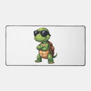 Dabbing Sea Turtle Animal Lover Save The Turtles ( Desk Mat