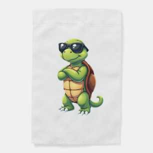 Dabbing Sea Turtle Animal Lover Save The Turtles ( Garden Flag