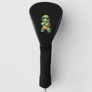 Dabbing Sea Turtle Animal Lover Save The Turtles ( Golf Head Cover