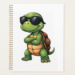 Dabbing Sea Turtle Animal Lover Save The Turtles ( Planner