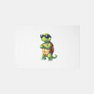 Dabbing Sea Turtle Animal Lover Save The Turtles ( Rug