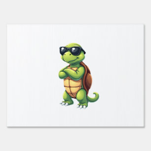 Dabbing Sea Turtle Animal Lover Save The Turtles ( Sign