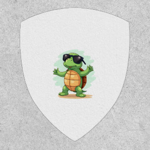 Dabbing Sea Turtle Animal Lover Save The Turtles T Patch