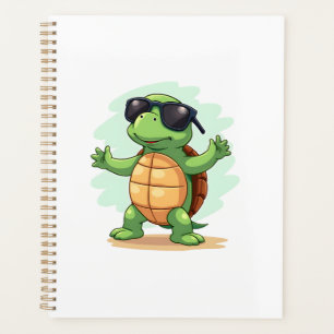 Dabbing Sea Turtle Animal Lover Save The Turtles T Planner