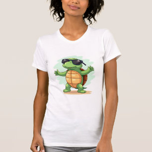 Dabbing Sea Turtle Animal Lover Save The Turtles T T-Shirt