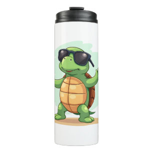 Dabbing Sea Turtle Animal Lover Save The Turtles T Thermal Tumbler