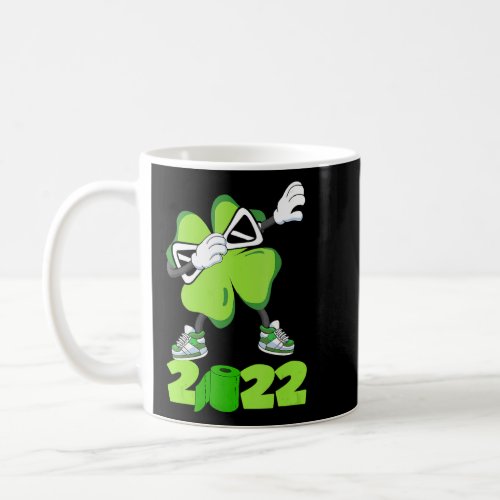 Dabbing Shamrock Funny St Patricks Day Boys Girls  Coffee Mug