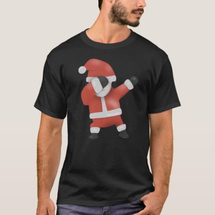 Dabbing Shirt Funny Dabbing Santa Christmas Shirt