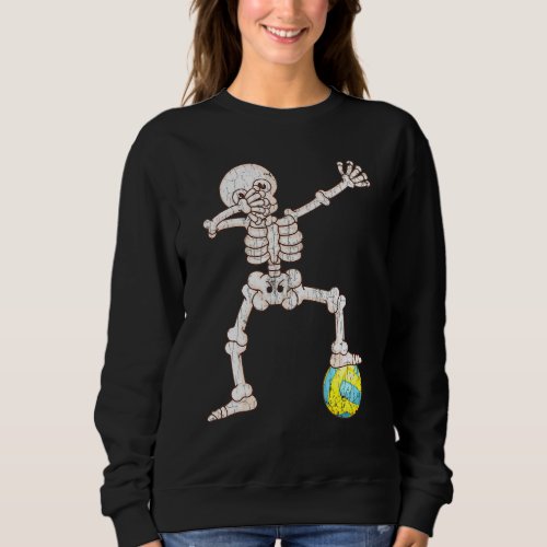 Dabbing Skeleton Water Polo Graphic For Player Coa