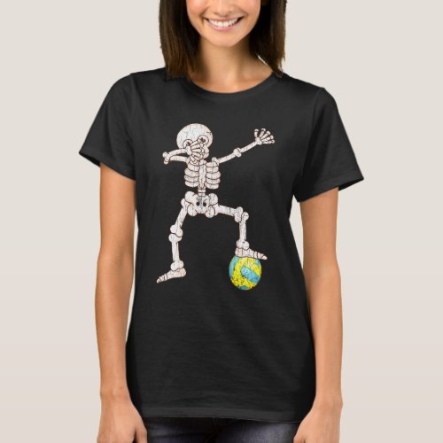 Dabbing Skeleton Water Polo Graphic For Player Coa