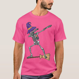 Dabbing Skeleton Witch 	 Funny Dab Hip Hop Skull G T-Shirt