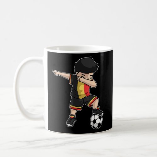 Dabbing Soccer Boy Belgium Cool Belgian Football K Coffee Mug