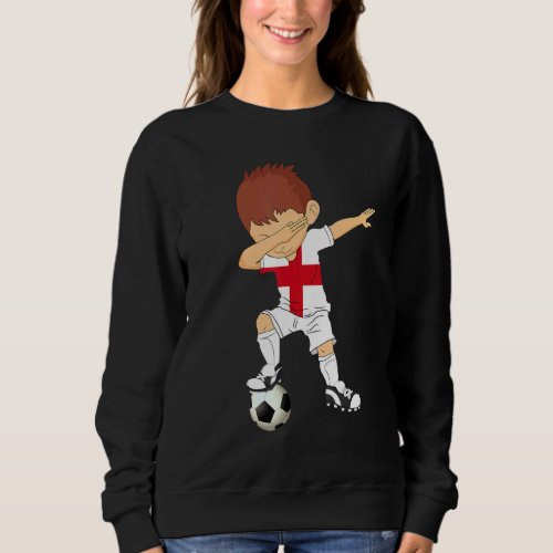 Dabbing Soccer England  English Football 2022 Sweatshirt