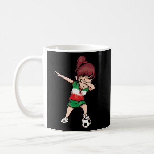 Dabbing Soccer Iran Jersey Iranian Football Coffee Mug