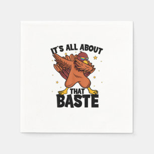 Dabbing Thanksgiving Turkey All About That Baste P Napkins