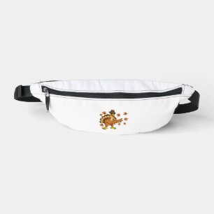 Dabbing Turkey Thanksgiving Day Gifts Pilgrim Boys Fanny Pack