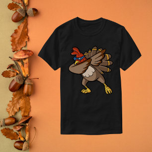 Dabbing Turkey Thanksgiving T-Shirt