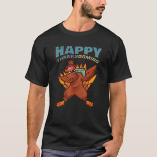 Dabbing Turkey Thanksgiving T-Shirt