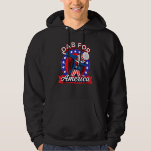 Dabbing Uncle Sam 4th Of July Men Women Dab For Am Hoodie