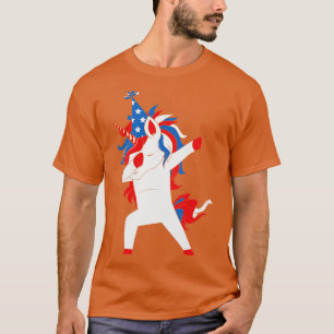 Dabbing Uncle Sam 4th of July T-Shirt