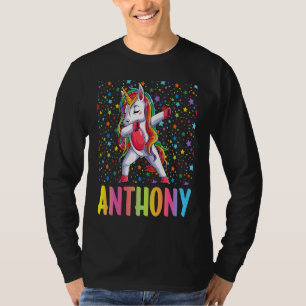 Dabbing Unicorn Anthony T-Shirt