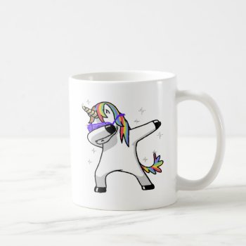 Dabbing Unicorn Coffee Mug by BizzleApparel at Zazzle