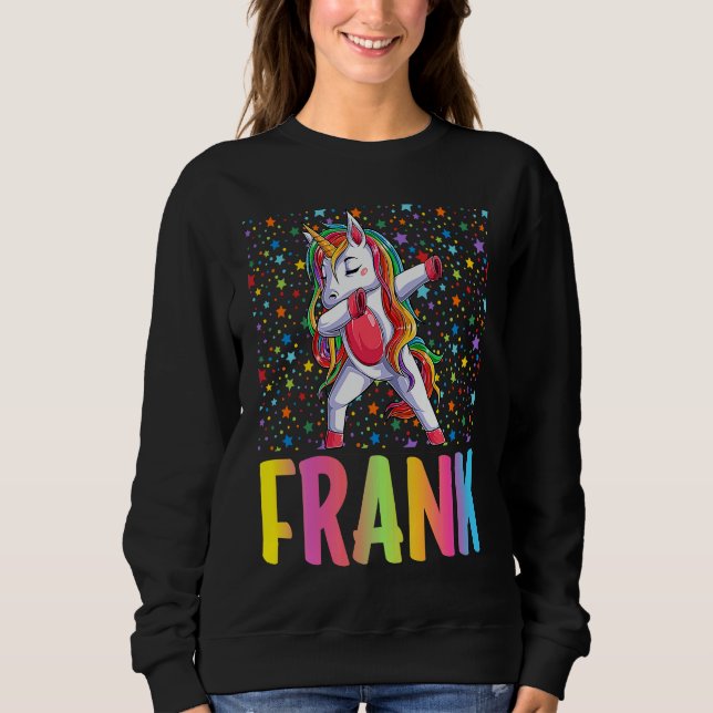 Dabbing Unicorn Frank Sweatshirt (Front)
