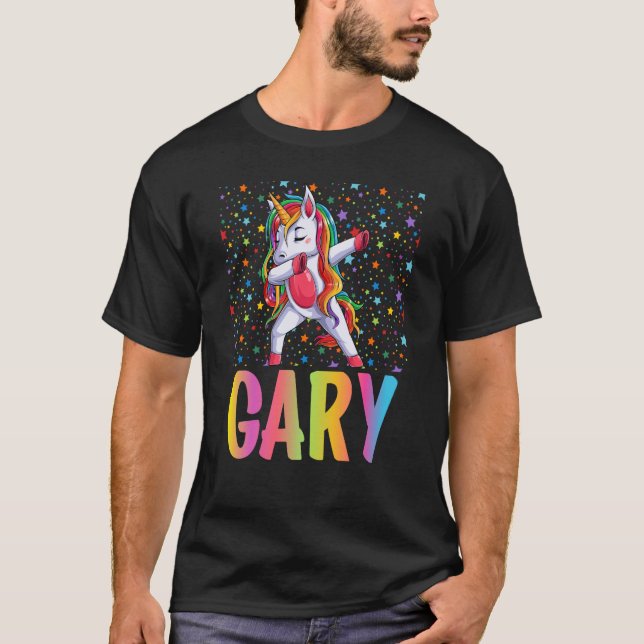 Dabbing Unicorn Gary T-Shirt (Front)