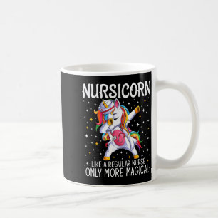 Dabbing unicorn nursicorn funny nurse gift women coffee mug