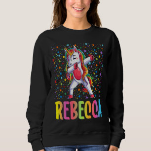 Dabbing Unicorn Rebecca Sweatshirt