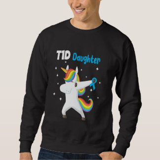 Dabbing Unicorn Support Daughter Type 1 Diabetes A Sweatshirt