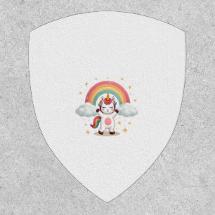 Dabbing Unicorn T Shirt - Funny Dab Dance Rainbow Patch