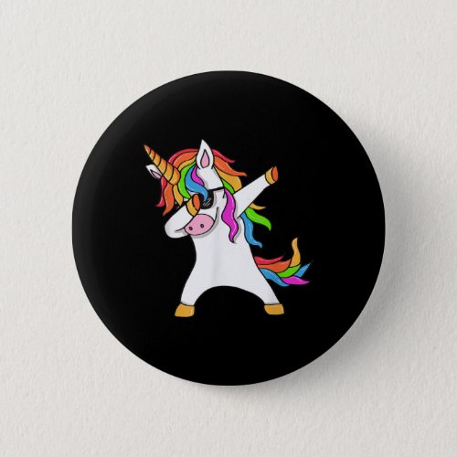 Dabbing Unicorn Unicorn Dab Button