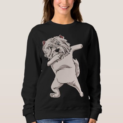 Dabbing West Highland White Terrier Sweatshirt
