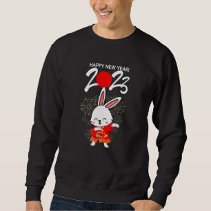 Dabbing Year Of The Rabbit Happy Chinese New Year Sweatshirt