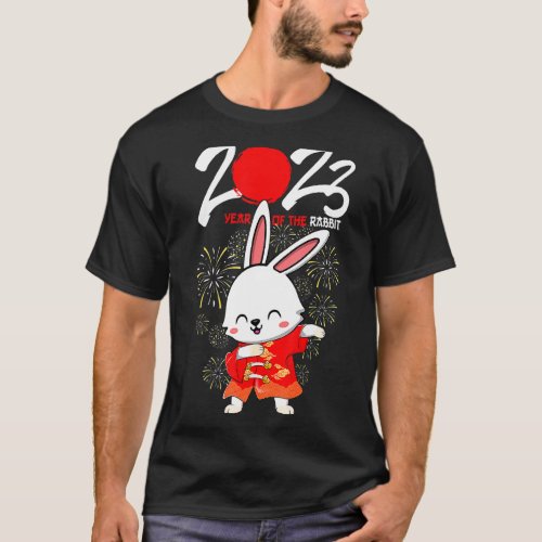 Dabbing Year Of The Rabbit Happy Chinese New Year  T_Shirt