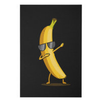 Dabbing Yellow Banana Dab Funny Dancing Fruit