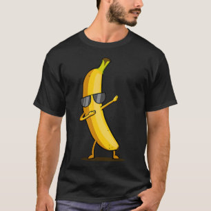 Dabbing Yellow Banana - Dab Funny Dancing Fruit T-Shirt