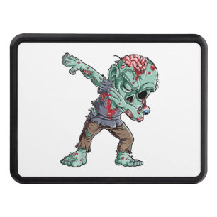 Dabbing Zombie Halloween Shirts, Halloween 2021 Hitch Cover