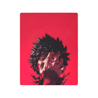Dabi Blue Flames Metal Print