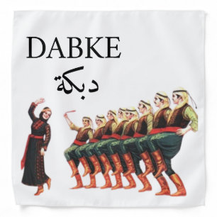 Dabke Lebanese Folk Dance Bandanna